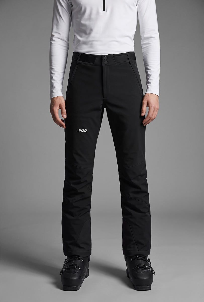 Pantalon de ski homme Söll GLACIER Caviar Black – détail - 2